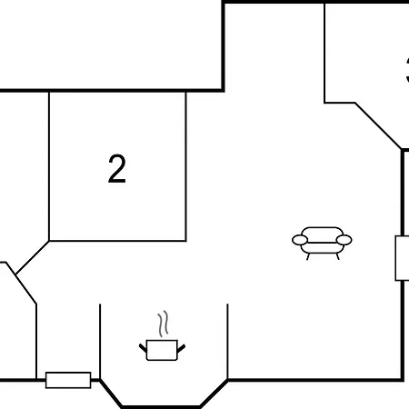 Дом отдыха Cozy In With Kitchen Logstrup